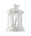 Oiseau en cage LARGE breloque en argent sterling .925 x 1 breloques Birds Cages