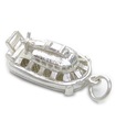 Hovercraft berlock i sterling silver .925 x 1 Hover Craft berlocker