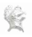 Ouverture visière chevaliers casque breloque en argent sterling .925 x 1 pendentif