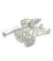 Cannon sterling silver charm .925 x 1 vapen Canon Cannons berlocker