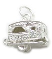 Caravan opening sterling silver charm .925 x 1 Caravan Holidays charms