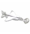 Jet Plane charm i sterling silver .925 x 1 flygplan jets flygplan charm