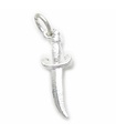 Dague en argent sterling .925 x 1 Dagues Couteaux Charmes de couteaux