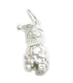 Babbo Natale in un ciondolo in argento sterling .925 x 1 Babbo Natale charms