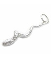 Serpiente - Charm de plata de ley Serpiente .925 x 1 Serpientes Charm de serpientes