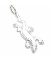 Lucertola - Geco charm in argento sterling .925 x 1 Lucertole Gechi charms