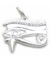 Auge des Horus Ägyptischer Sterling Silber Charm .925 Charms Egypt