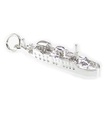 Charm de plata esterlina Car Ferry .925 x 1 Charms Ferries and Holidays