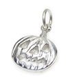 Pumpa Halloween Lantern sterling silver charm .925 x 1 Spooky charm