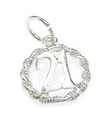 Breloque en argent sterling 21e anniversaire .925 x 1 breloques pour vingt et un