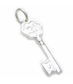 21st Birthday Key charm i sterling silver .925 x 1 21 år gammal charm