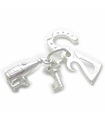 21. Geburtstagsset Sterling Silber Charm .925 x 1 21. Geburtstag Charms