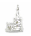 Charm de plata esterlina con apertura Bloody Tower Londres Inglaterra .925 x 1 dijes