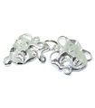 Drama Masks sterling silver charm .925 Theatre Theater Mask charms