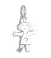 Liten flicka charm i sterling silver .925 x 1 Dotter Barnbarn charm