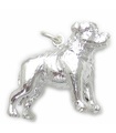 Staffordshire Bull Terrier Dog hänge silver charm hänge .925 x1 Staffy