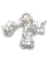 Barnramsuppsättning i sterling silver charm .925 x 1 Baby charm