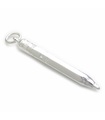 Bleistift Sterling Silber Charm .925 x 1 Bleistifte Writer Writing Charms