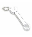 Clé à breloques en argent sterling .925 x 1 breloques d'outils de clé à molette