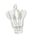 Dart charm i sterling silver .925 x 1 Dart berlocker