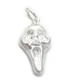 Scream mask sterling silver charm .925 x 1 Skräck Halloween charm