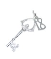 18th Birthday with Key to the door sterling silver charm .925 x 1