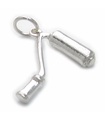 Paint roller sterling silver charm .925 x 1 Painting decorating charms