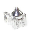 Charm Moschea in argento sterling .925 x 1 Moschee Luoghi Santi Ciondoli di culto