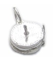 Breloque en argent sterling pour gâteau d'anniversaire .925 x 1 Breloques d'anniversaire