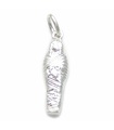 Momie Petite breloque en argent sterling .925 x 1 Breloques égyptiennes momifiées