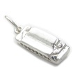 Harmonica - Orgue à bouche breloque en argent sterling .925 x 1 Breloques musicales