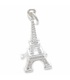 Eiffelturm Sterling Silber Charm .925 x 1 Frankreich Französisches Wahrzeichen