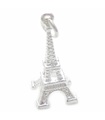 Eiffelturm Sterling Silber Charm .925 x 1 Frankreich Französisches Wahrzeichen