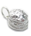 Hamburger charm i sterling silver .925 x 1 Beef Burger Burgers berlocker