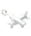 Light Aircraft Aeroplane sterling silver charm .925 x 1 Planes charms