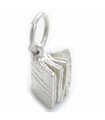 Magazine small sterling silver charm .925 x 1 Magazines charms