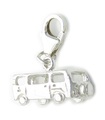 Camper con ciondolo in argento sterling con clip .925 x 1