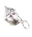 Conch Shell charm i sterling silver .925 x 1 Conches skal charms