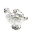 Rebhuhn Sterling Silber Charm .925 x 1 Partidges Partrige Vogel Charms