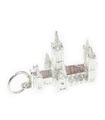 Charm de plata esterlina Catedral de Truro .925 x 1 Charms de catedrales