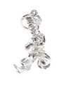 Charme en argent sterling de danseuse russe .925 x 1 charmes de danse de la Russie