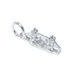 PICCOLO charm in argento sterling Tower Bridge .925 x 1 Landmark London charms