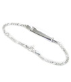 Childs ID Identity sterling silver bracelet .925 Engravable Bracelets