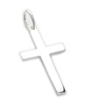 Ciondolo charm croce in argento 925 x 1 Croci Sante pendenti