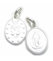 Miraculous Medal SMÅ charm i sterling silver .925 x 1 Holy Charms