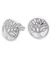 Orecchini albero della vita in argento sterling .925 x 1 Trees Studs