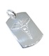 Medical Alert sterling silver pendant .925 x 1 Medicine pendants