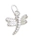 Dragonfly TINY Sterling Silber Charm .925 x 1 Dragon Fly Insekten Charms