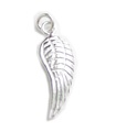 Ciondolo in argento sterling con ali d'angelo .925 x1 ciondoli Angels Wings Protection