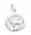 Taurus the Bull sterling silver charm .925 x 1 Small Zodiac charms